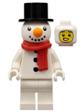 LEGO col400 Snowman, Series 23 (Minifigure Only without Stand and Accessories)