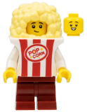 LEGO col404 Popcorn Costume, Series 23 (Minifigure Only without Stand and Accessories)
