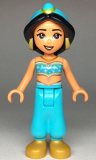 LEGO dp068 Jasmine - Pearl Gold Shoes