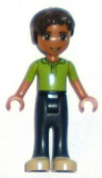 LEGO frnd069 Friends Robert, Dark Blue Trousers, Bright Green Polo Shirt