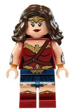 LEGO sh221 Wonder Woman - Dark Brown Hair (76046)