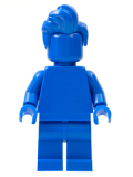 LEGO tls106 Everyone is Awesome Blue (Monochrome)