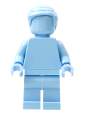 LEGO tls108 Everyone is Awesome Bright Light Blue (Monochrome)
